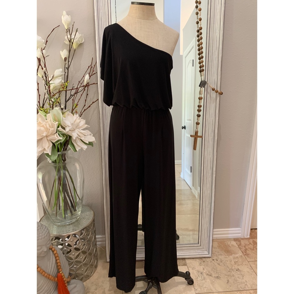 One Shoulder Elegant Jumpsuit